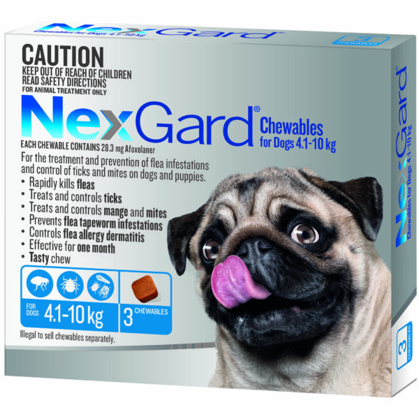 Nexgard Dog 4.1-10kg Blue