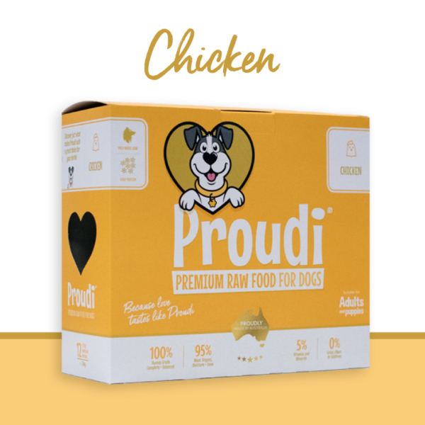 Proudi Chicken for dogs 2.4kg